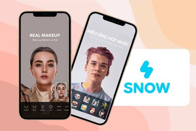 App chỉnh sửa ảnh SNOW cho iPhone vô cùng đơn giản, giúp bạn có ảnh siêu xinh