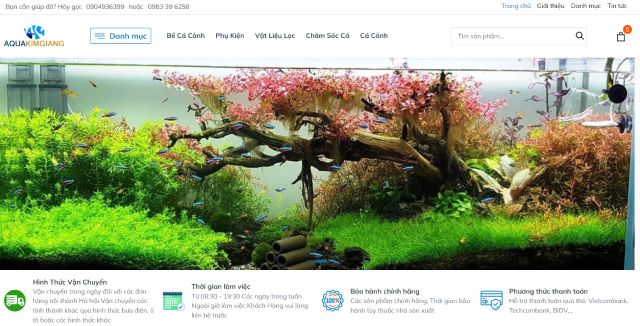 AQUA Kim Giang - Cửa hàng bán cá cảnh tại Hà Nội rẻ và chất lượng