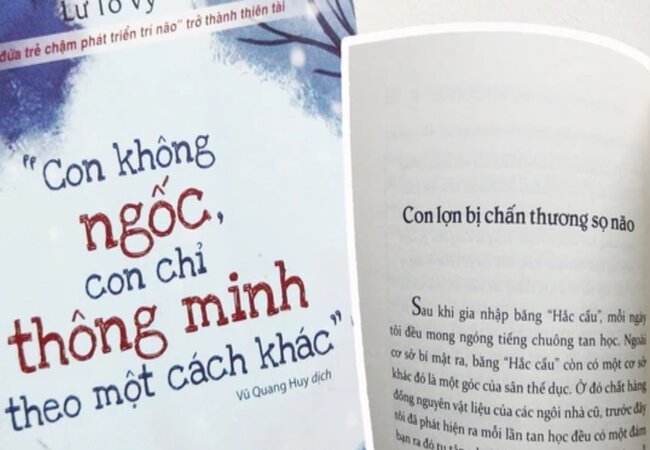 Trích đoạn hay trong sách Con không ngốc con chỉ thông minh theo cách khác 