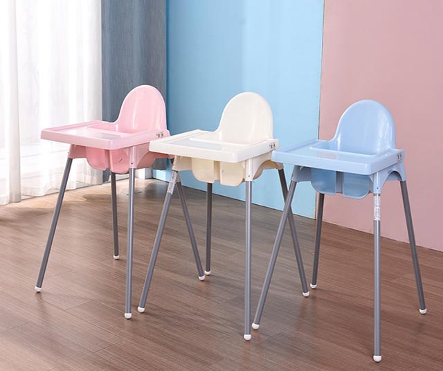 3 màu xinh xắn của loại ghế ăn dặm Antilop Ikea