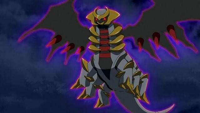 Giratina là một trong số các pokemon hệ rồng - ma mạnh nhất trong thế giới