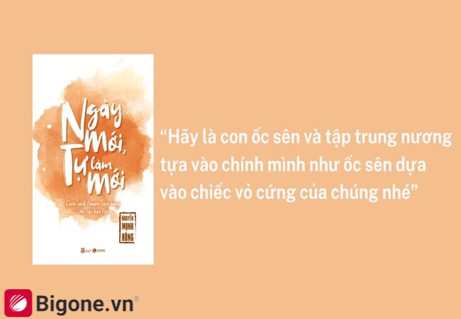 Ngày mới tự làm mới - Hãy làm con ốc sên tập trung vào cuộc sống của mình nhé