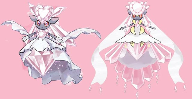 Pokemon chứa đầy sự xinh đẹp với cơ thể lấp lánh ánh sáng hồng dễ thương