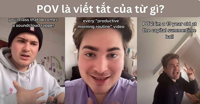 POV là gì? Cách tạo video POV trên TikTok lên xu hướng