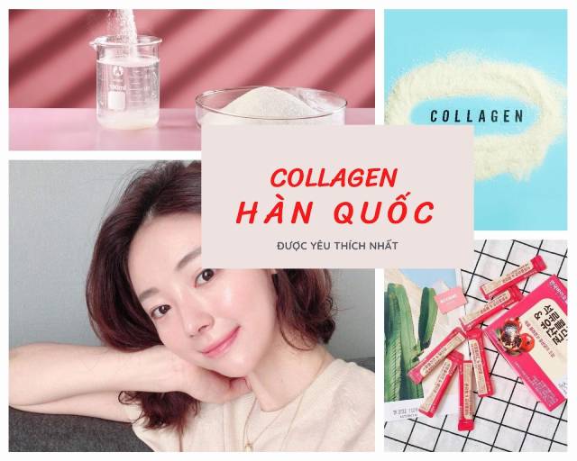 Collagen Hàn Quốc luôn được yêu thích tại thị trường Việt Nam 