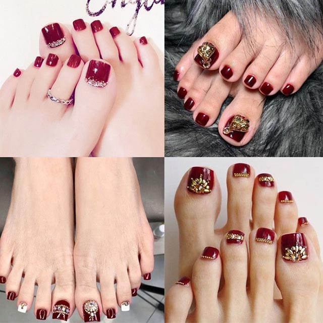 Sang Chảnh Màu nail đẹp tôn da  Combo 24 mẫu nail đẹp nail đính đá dành  cho nữ Benstore  440  Shopee Việt Nam