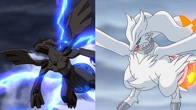 Zekrom và Reshiram là hai Pokemon huyền thoại sở hữu sức mạnh của rồng