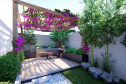 Mẫu thiết kế sân vườn đẹp đơn giản xu hướng đẹp nhất 2024
